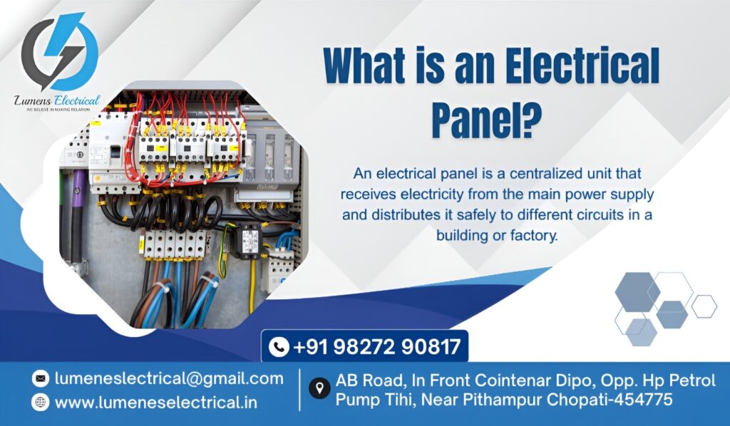 What is an Electrical Panel in Indore, India | LUMENS ELECTRICALS